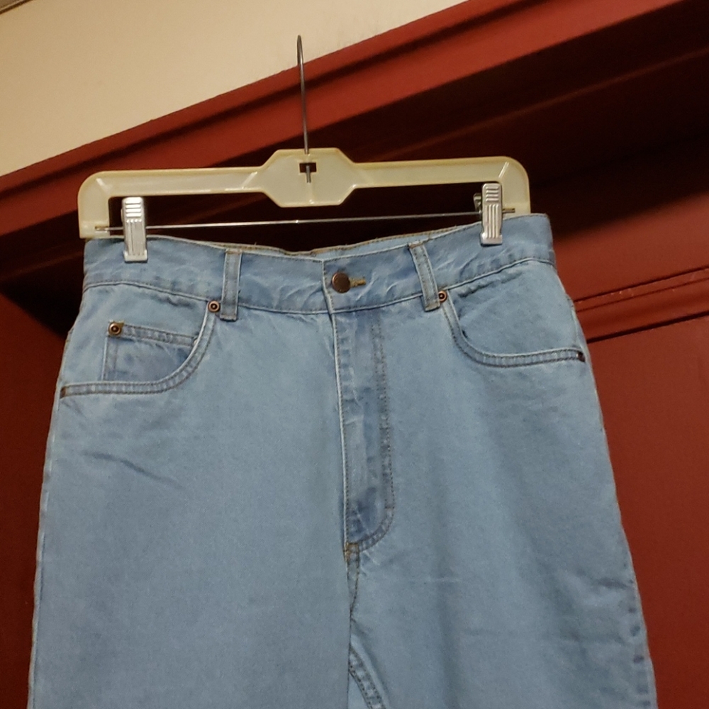 JEANS Scandia Woods Blue 5-Pockets Denim Size 30X32l - Picture 3 of 8